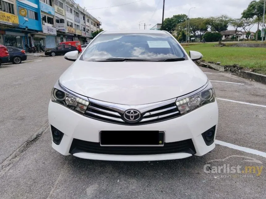 2014 Toyota Corolla Altis V Sedan