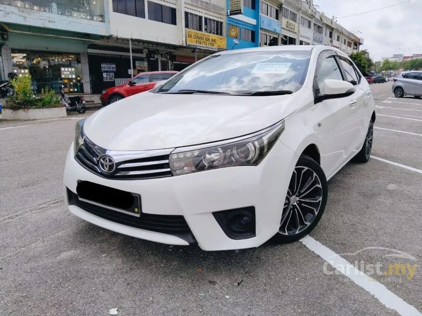 2014 Toyota Corolla Altis V Sedan