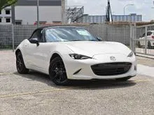 2024 UNREGISTER Mazda MX-5 1.5 S Special Package Convertible Snowflake White Pearl Mica (Raedy Stock)