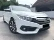 Used 2017 Honda Civic 1.8 S i-VTEC , 41K ORI LOW MILEAGE , FULL SERVICE IN HONDA , APPLE CAR PLAY , REVERSE CAMERA ** 1 CAREFUL OWNER ** - Cars for sale