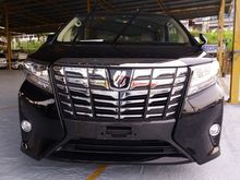 2016 Toyota Alphard 2.5x spc