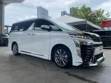 2023 Toyota Vellfire 2.5 Golden Eyes III MPV Unregistered (8,000 Km)(Grade 4.5A) 3LED DIM BSM Alcantara Leather Seats