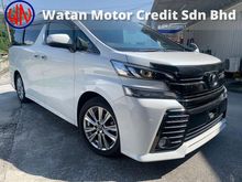 2017 Toyota Vellfire 2.5 Z Golden Eyes UNREG SPECIAL EDITION GOLD EYE TWIN SUNROOF 360 SURROUND CAMERA 2.1x INTEREST RATES LOCAL KL AP