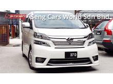 2011 Toyota Vellfire 2.4 Z Original TRD Japan **FREE STAGE1 ULTRA RACING SAFETY BAR**