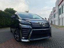 2018 Toyota Vellfire 2.5 ZG Free Road Tax,Free Warranty,Free Service,Full Alphine