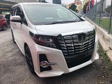 2017 Toyota Alphard 2.5 pilot seat n JBL
