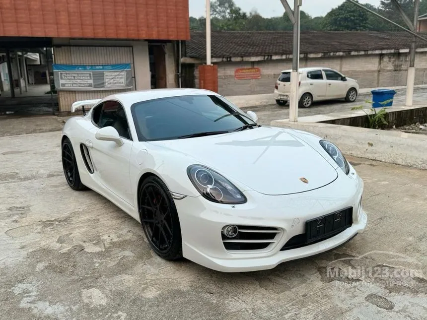 Jual Mobil Porsche Cayman 2014 2.7 di Jawa Barat Automatic Coupe Putih Rp 1.350.000.000