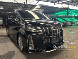 2021 Toyota Alphard 2.5 S Type Gold 7SEAT PWR BOOT SUNROF MOONROOF DIM BSM MILLGE ONLY 28k