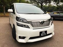 2009 Toyota Vellfire 2.4 Z Platinum - Three Power Door