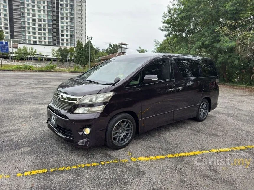 2013 Toyota Vellfire Z MPV