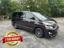 2013/2016 Toyota Vellfire 2.4 Z Platinum
