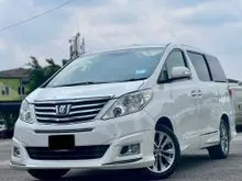 2014 Toyota Alphard 3.5 MPV // Sunroof // Pilot Seat // Power Boot // Dual Sliding Power Door // Leather Seat // Memory Seat // Reverse Camera
