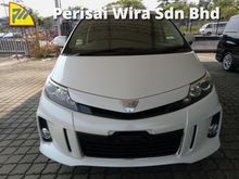 2013 TOYOTA ESTIMA 2.4 AERAS PREMIUM UNREG. LOCAL AP .ORIGINAL MILEAGE ONLY 28K KM ELECTRIC HALF LEATHER SEAT .PRICE INCLUDED GST ORIGINAL CONDITION