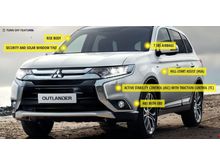 2017 - Mitsubishi Outlander 2.4L 4X4 MIVEC (A) --THE BEST SUV 7-SEATER