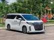 Used 2016/19 Toyota Alphard 2.5 G S C Package MPV CAR HIGH SPEC PILOT SEAT JOHOR PLATE