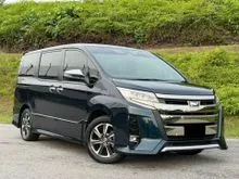 2021 Toyota Noah 2.0 Si Double Bybee III MPV Low Mileage 60K KM Semi Alcantara Seat Lane Keep Pre Crash Blind Spot Two Tone Sport Rims Nice Number