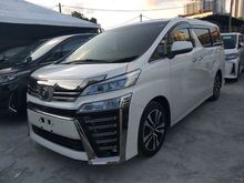 2018 Toyota Vellfire 2.5 ZG NEW FACELIFT FULL SPEC JBL HOMETHEATHER SURROUND CAMERA SUNROOF UNREG18