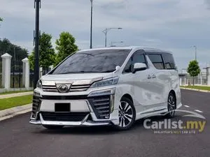 2018 Toyota Vellfire 2.5 ZG MPV