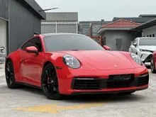 2021 PORSCHE 911 3.0 CARRERA 992 S COUPE, SUNROOF, SPORT CHRONO, PDLS, PASM, BOSE SOUND, HEATED SEAT, BLACK INTERIOR, 18-WAYS POWER MEMORY SEATS