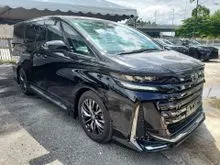 2024 Toyota VELLFIRE 2.4 Z NEW FACELIFT/Modellista Bodykit /Side Step/Twin Sun Roof/Digital Inner Mirror/Roof Monitor/Wireless Charger/360 CAM/DIM/BSM