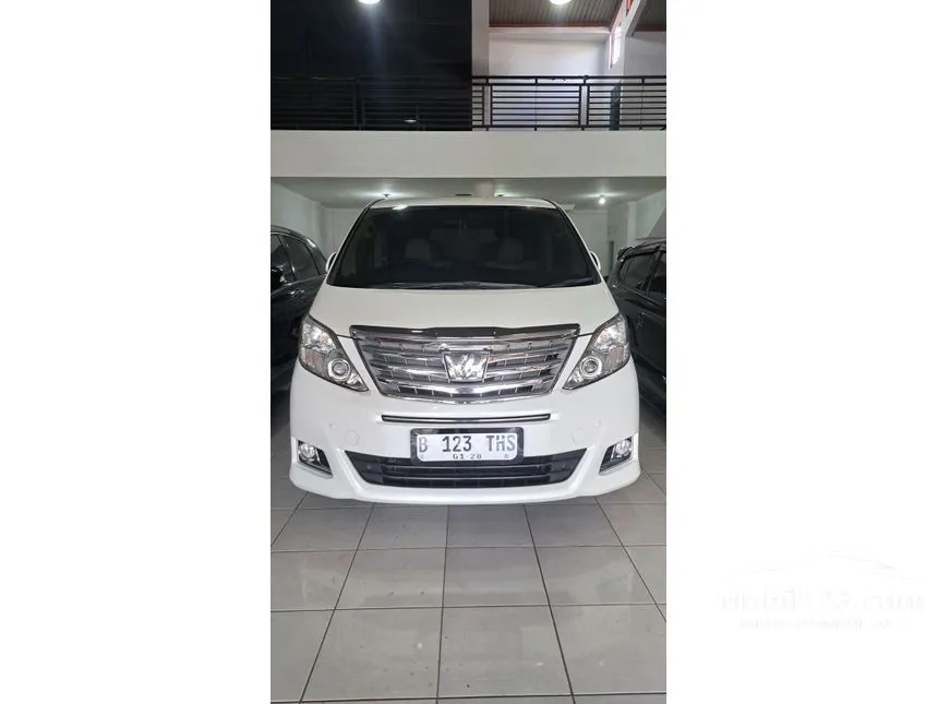 Jual Mobil Toyota Alphard 2012 G 2.4 di Banten Automatic MPV Putih Rp 250.000.000