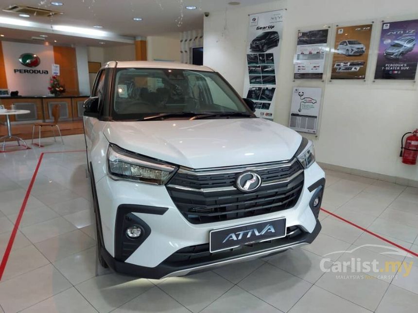 Perodua Ativa 2021 X 1.0 in Johor Automatic SUV Red for RM 61,500