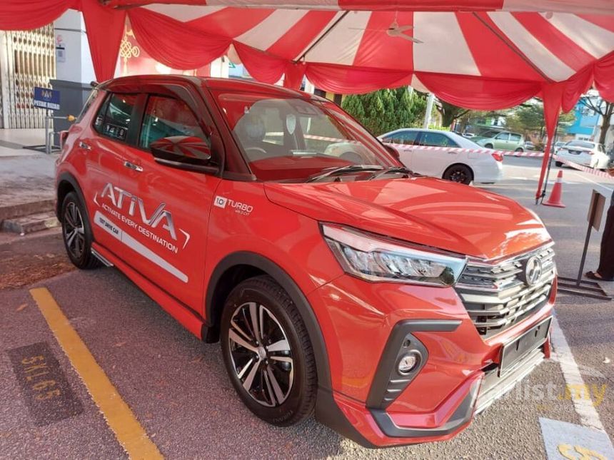 Perodua Ativa 2021 X 1.0 in Johor Automatic SUV Red for RM 61,500
