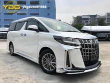2018 Toyota Alphard 3.5 Executive Lounge EL S MPV FULL SPEC MODELISTA WHITE UNREG