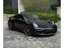 2022 Porsche 911,992 3.0 Carrera S Coupe (SPORT DESIGN PACK)