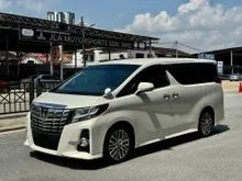 2015 Toyota Alphard 2.5 G S C Package MPV