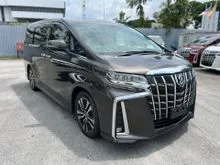 2022 Toyota Alphard 2.5 G SC GRAPHITE METALLIC COLOR - SUNROOF DIM BSM *6 YEAR UNLIMITED MILEAGE WARRANTY (OPEN SERVICE)*