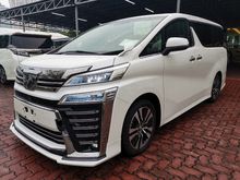 2018 Toyota Vellfire 2.5 ZG 3LED SUNROOF DIM MIRROR FULL ANDRIOD MONITOR