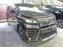2020 TOYOTA VELLFIRE 2.5 ZG F/L S/ROOF P/ROOF MODELLISTA R/MONITOR 3-LED (A) OFFER UNREG