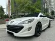 Used YR MAKE 2011 Peugeot RCZ 1.6 Sport Coupe FULL SERVICE RECORD WITH PEUGEOT SPECIALIST LOW MILEAGE 70K KM JBL DYNAMIC REAR WING NAPPA LEATHER SEAT