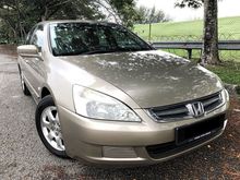 2006 Honda Accord 2.4 VTi-L Sedan 1 Careful Owner Tip Top Condition With Full Leather Seat