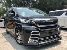 2015 Toyota Vellfire 2.5 Z G Edition MPV