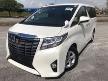 2016 Toyota Alphard 2.5 G X 2 Power Door 4 years warranty