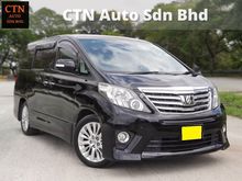 TOYOTA ALPHARD 3.5 (A) SC MODEL,FULL SPEC,PILOT SEAT,ELECTRIC SEAT,MEMORY SEAT,HOME THEATER,2 POWER DOOR AND POWERBOOT