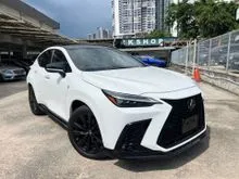 2023 LEXUS NX350 F SPORT ( 36K MILEAGE / 5A GRADE ) 360 SURROUND VIEW CAMERA WITH PANORAMIC ROOF