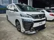 Recon 2019 Toyota Vellfire 2.5 ZG SUNROOF DIM BSM MODELISTA BODYKIT