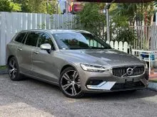 RECON 2020 VOLVO V60 2.0 T5 (PANORAMIC ROOF, HARMAN KARDON, H.U.D) with 5yrs Warranty Unlimited Mileage