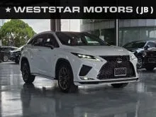 2021 Lexus RX 300 2.0 F Sport Mileage 38k km Grade 5A PanRoof Red Leather HUD