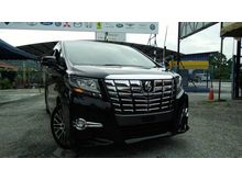 2015 Toyota Alphard 2.5(A)SC HIGH SPEC NFL**PILOT SEATS**MEMORY SEATS**2POWER DOOR**FULL LOAN AVAILABLE