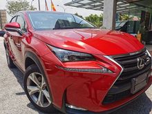 2015 Lexus NX200T i-PKG 3LED SUNROOF UNREGISTERED