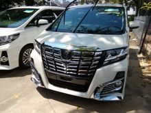 TOYOTA ALPHARD S PACKAGE 2.5L UNREGISTER 2015 JAPAN SPEC