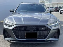 2022 Audi Rs6 4.0 Avant Wagon incoming Stock Japan Spec Sun Roof Bang and Olsen Sound System Carbon Exterior Package RS Sport Exhaust