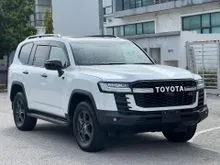 2024 Toyota Land Cruiser 3.4 LC300 GR Sport SUV Japan Spec Unreg Full Spec Petrol Low Mileage JBL Sound System Cold Box Rear Entertainment