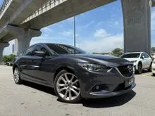 2014/15 LOAN KEDAI Mazda 6 2.5 SKYACTIV-G Sedan (A) MUKA 1000/ WARRANTY/ ELECTRIC & LEATHER SEAT/ PUSH START/ SUNROOF