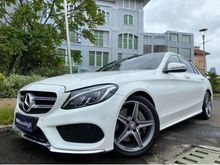 2016 Mercedes-Benz C250 2.0 AMG Sedan Nik16 White Km20rb Panoramic Sunroof PBD HUD Full Spek #AUTOHIGH #BEST OFFER