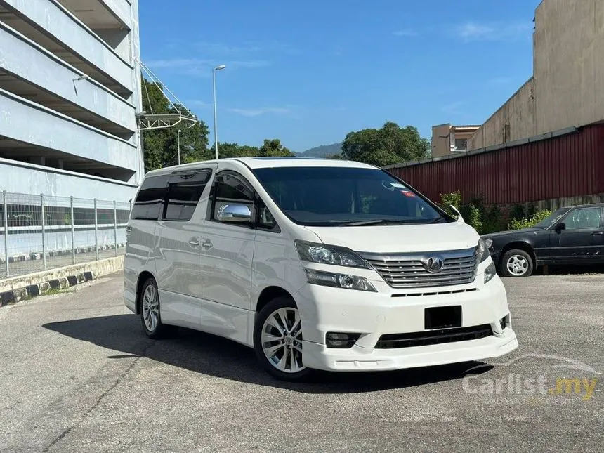 2011 Toyota Vellfire Z Platinum MPV